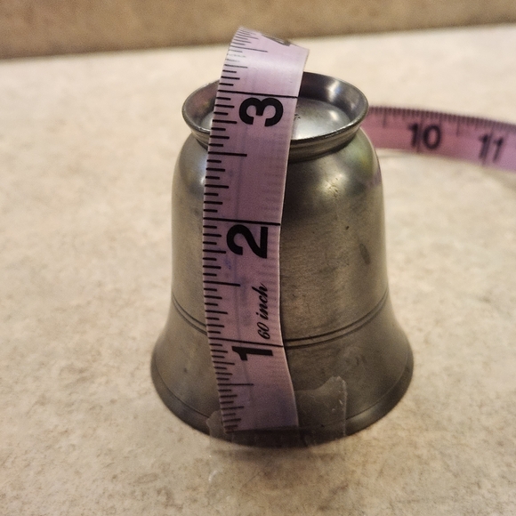 Vintage French fine pewter beaker Or Tumbler - Picture 8 of 9